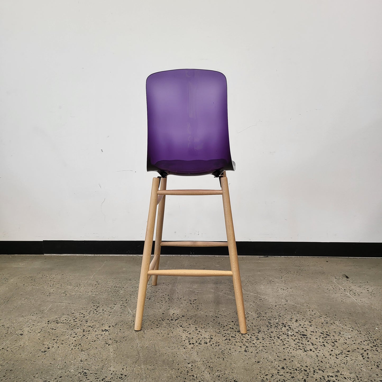 SoftLine All-Kit Pauline Edition Tall Chair Dowel Base in Violet