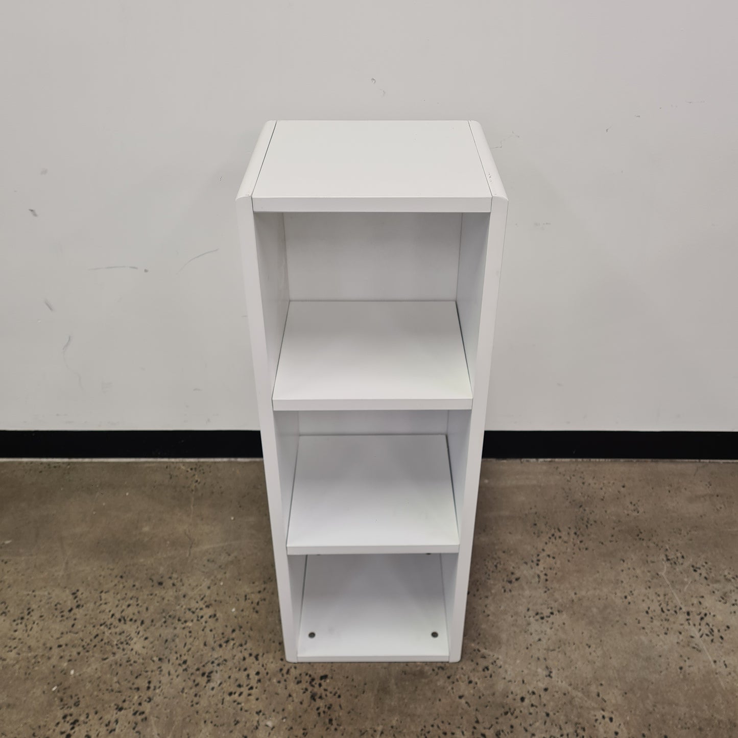 Freedom Rollo Open Storage Bookshelf in White