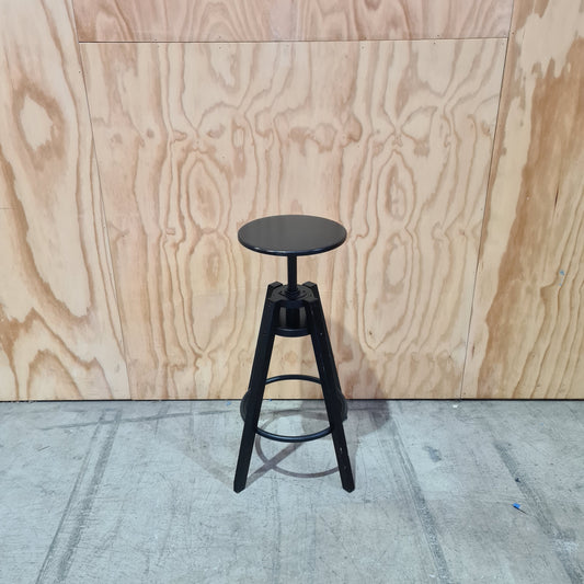 IKEA 'DALFRED' Black Barstool