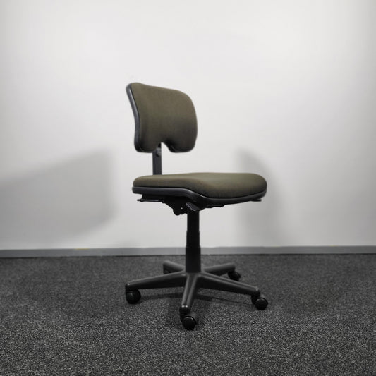 Key Office Task Chair in Dark Green