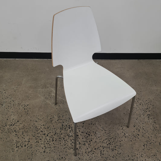 Ikea Vilmar Stackable Chair in White