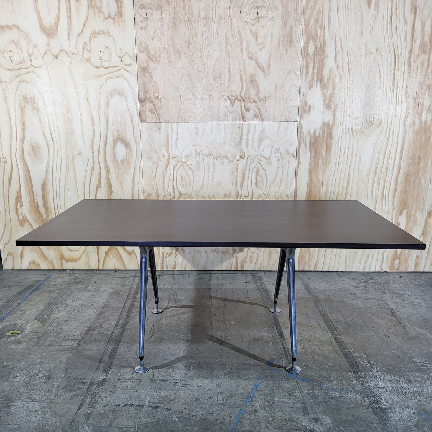 Conference Meeting Room Boardroom Table with Chrome Base