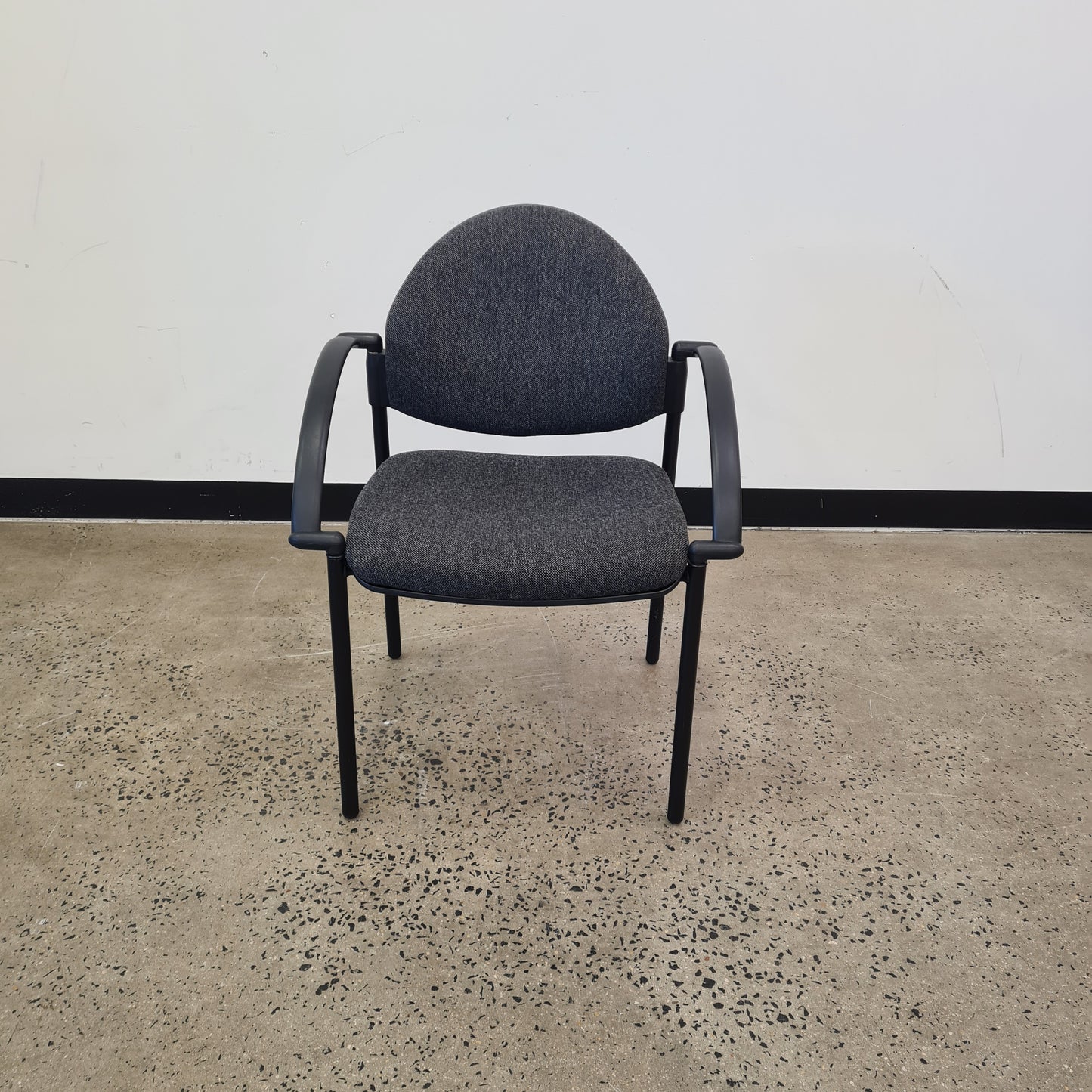 Visitor Chair with Fixed Backrest