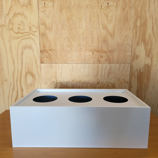 White Planter Box