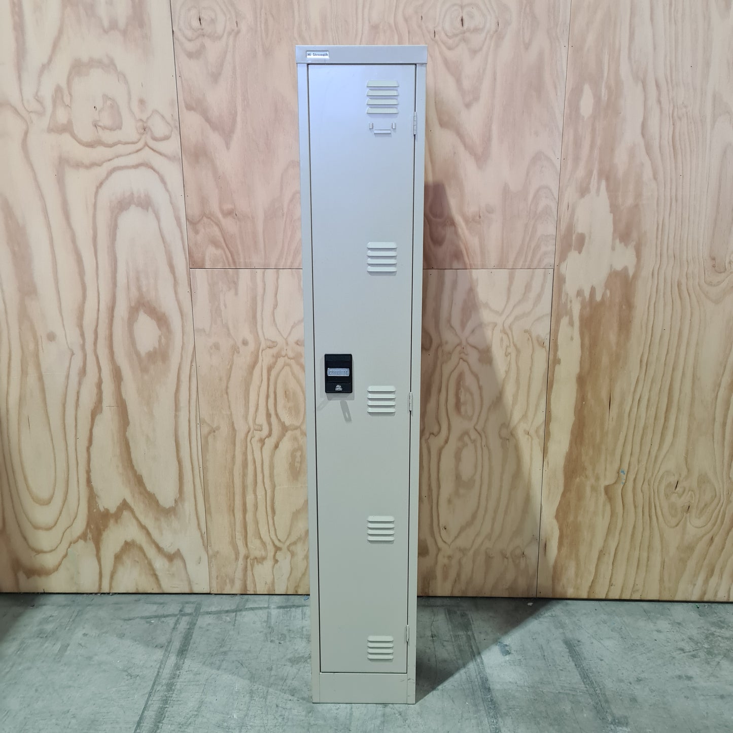 Hi Strength Beige Locker One door with keys