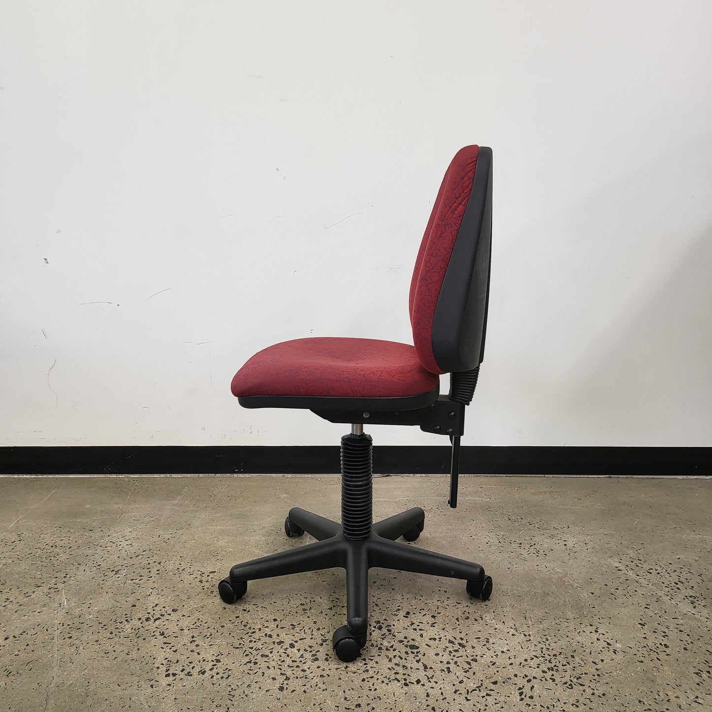 Burgundy Office Chair