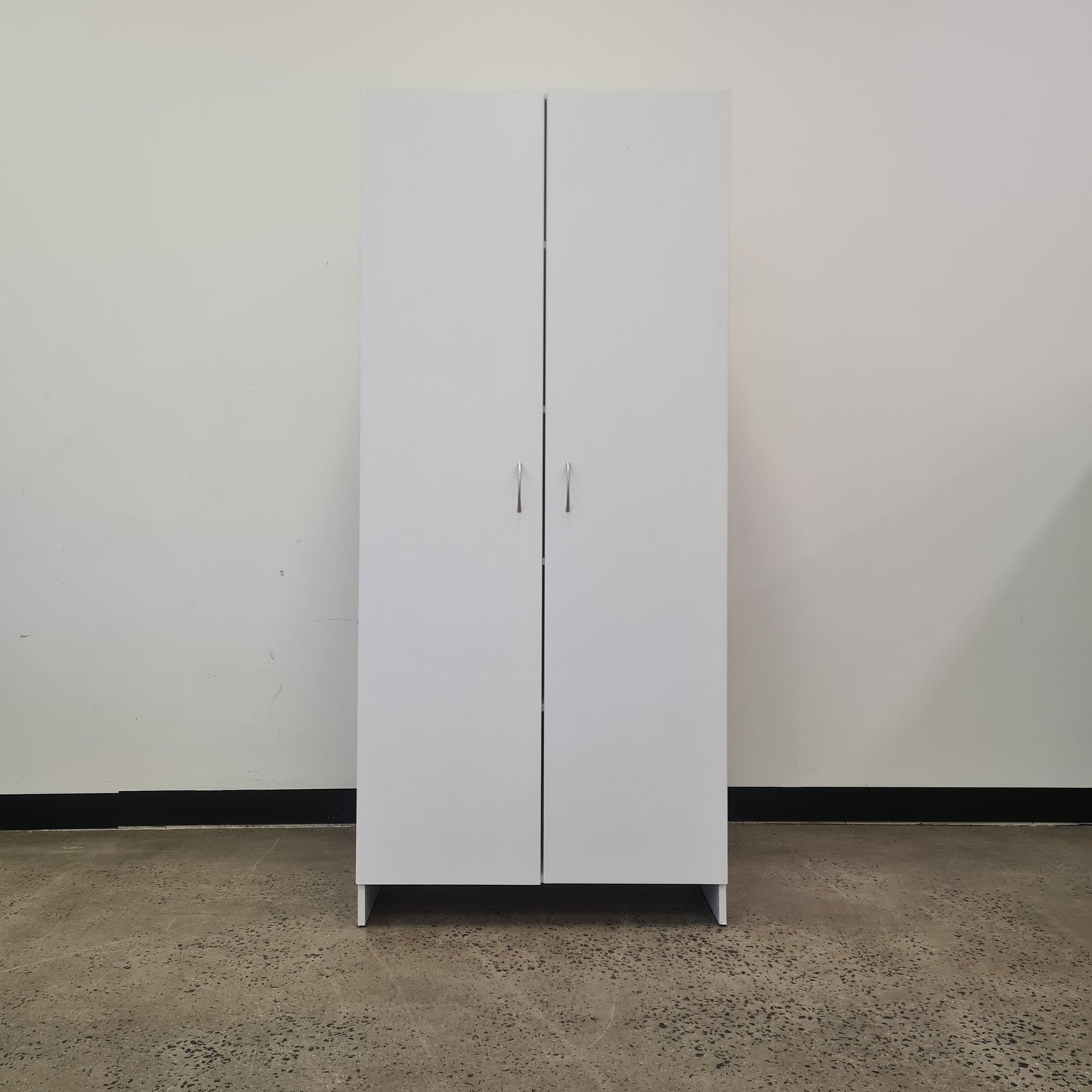 Two Door Cupboard in White