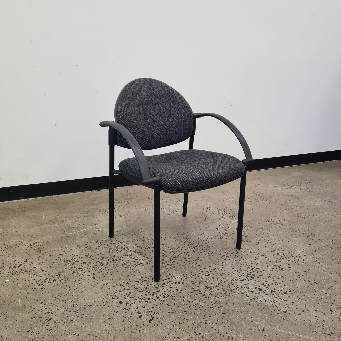 Visitor Chair with Fixed Backrest