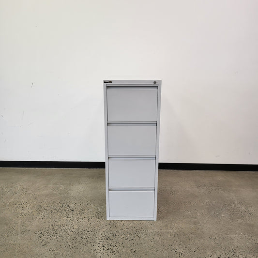 FirstLine 4 Drawer Filing Cabinet in Grey