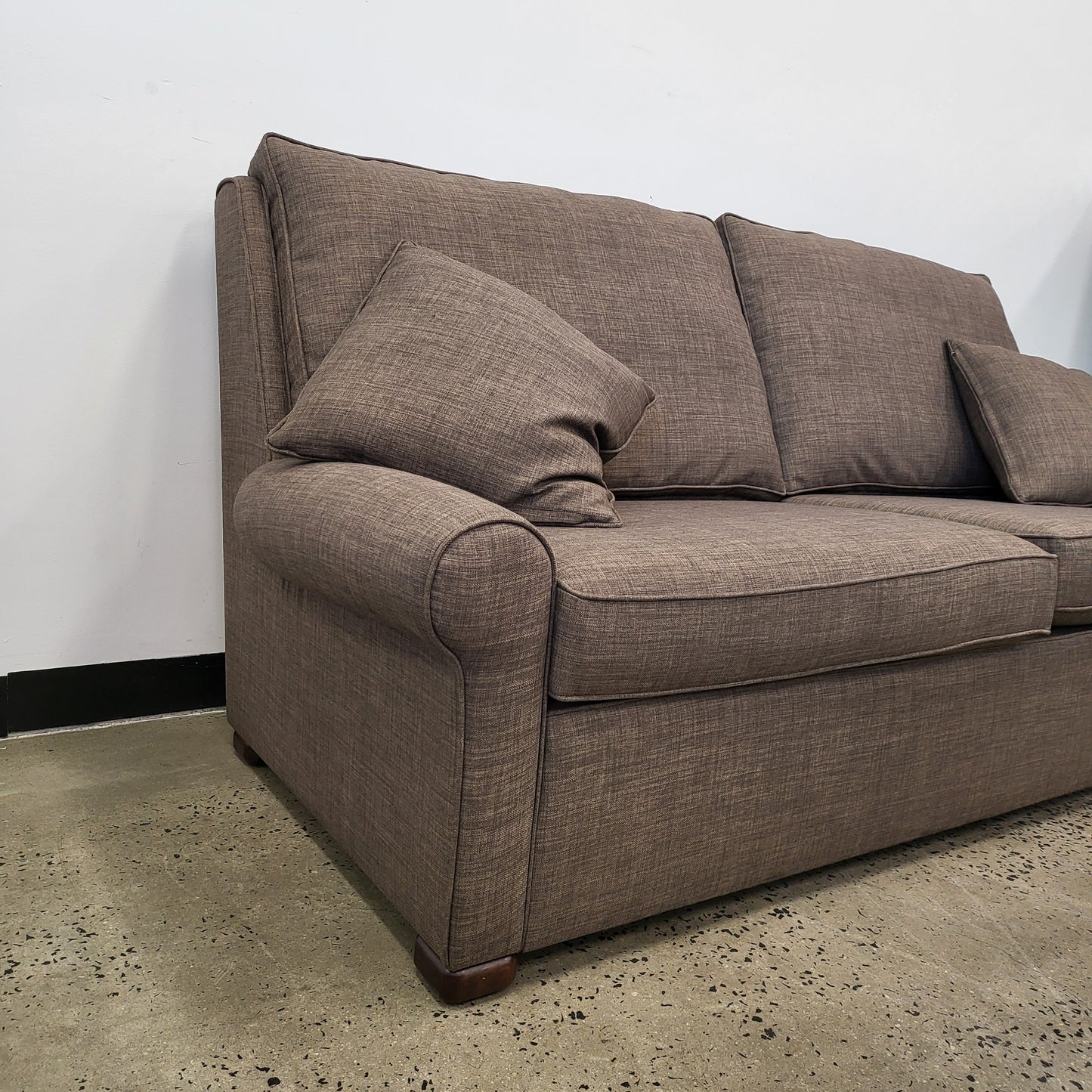 3 Seater Sofa Lounge in Brown Beige