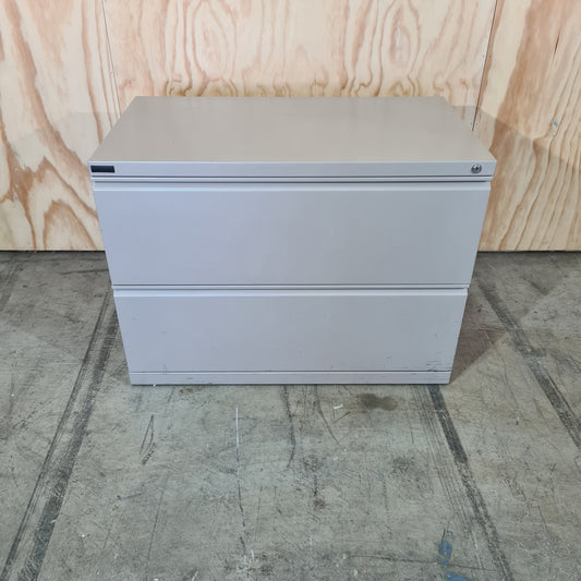 Schiavello 2 Drawer Filing Cabinet in Beige