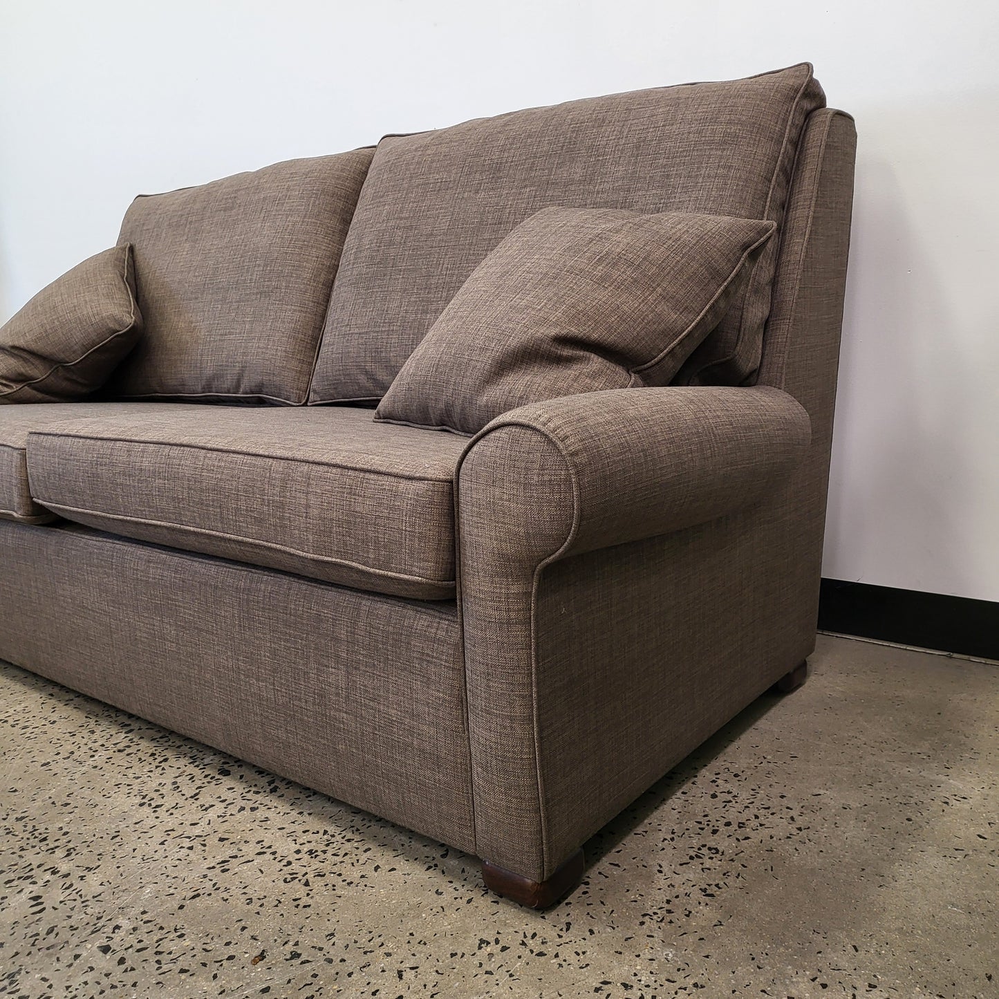 3 Seater Sofa Lounge in Brown Beige