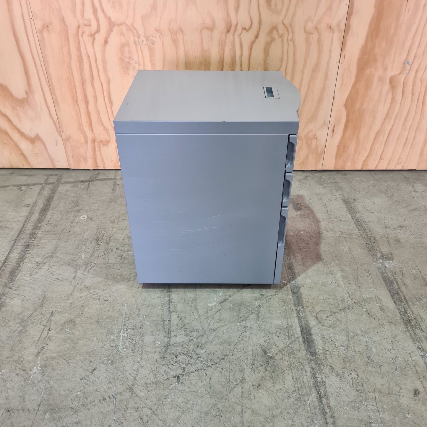Grey Metal Pedestal