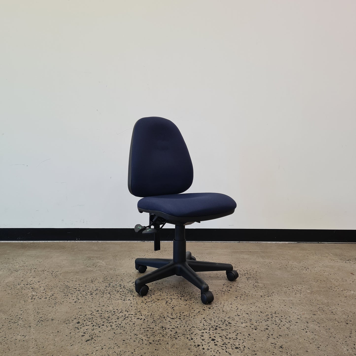 Medium Back Office Task Chair in Navy Blue