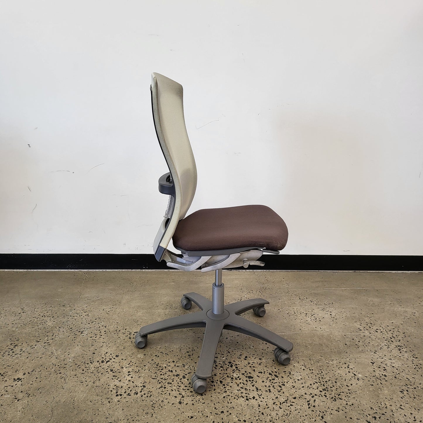 Life Chair by Formway Beige Mesh Office Chair