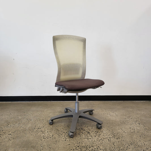 Life Chair by Formway Beige Mesh Office Chair