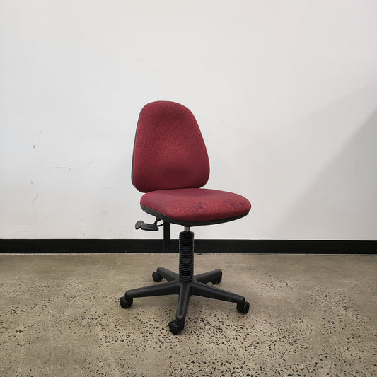 Burgundy Office Chair