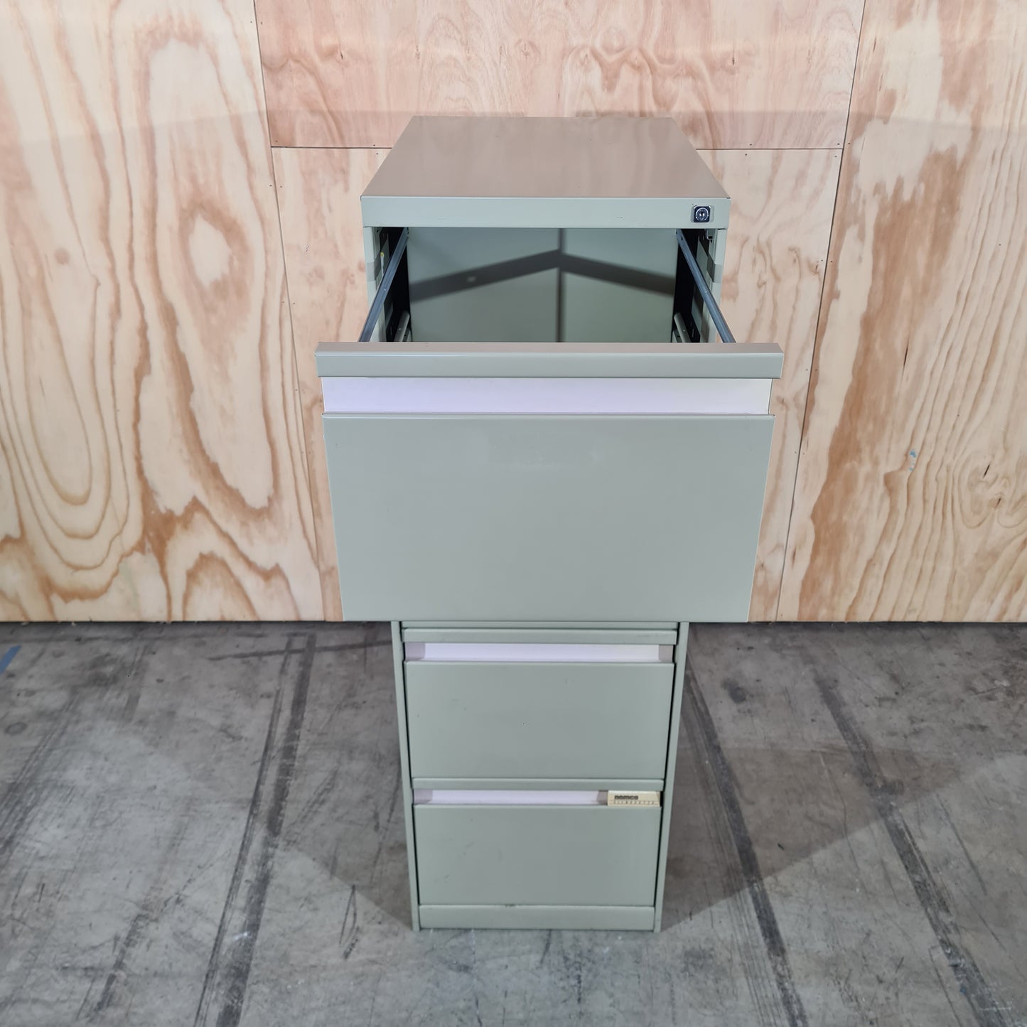 Namco 4 Drawer Filing Cabinet in Green