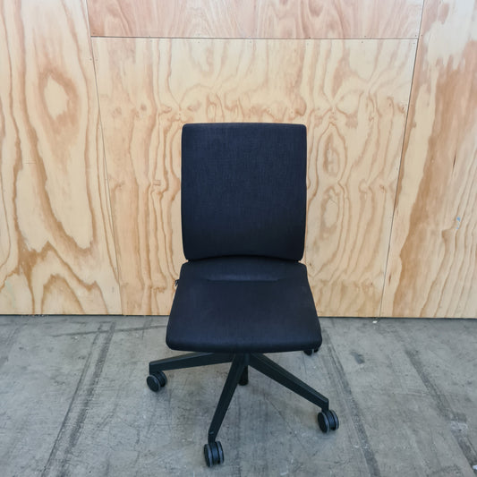 CLEARANCE Wilkhahn Charcoal Fabric Executive Chair