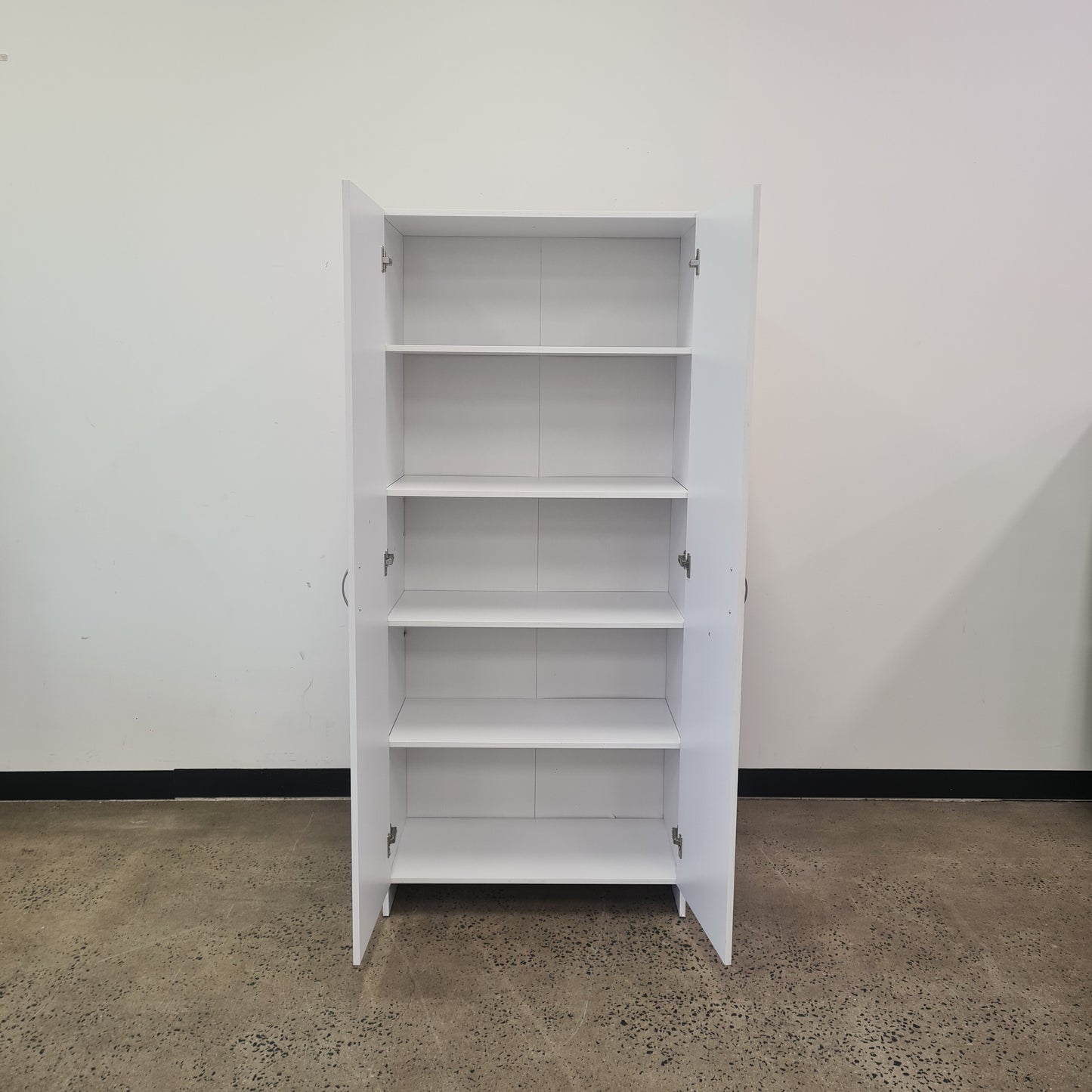 Two Door Cupboard in White