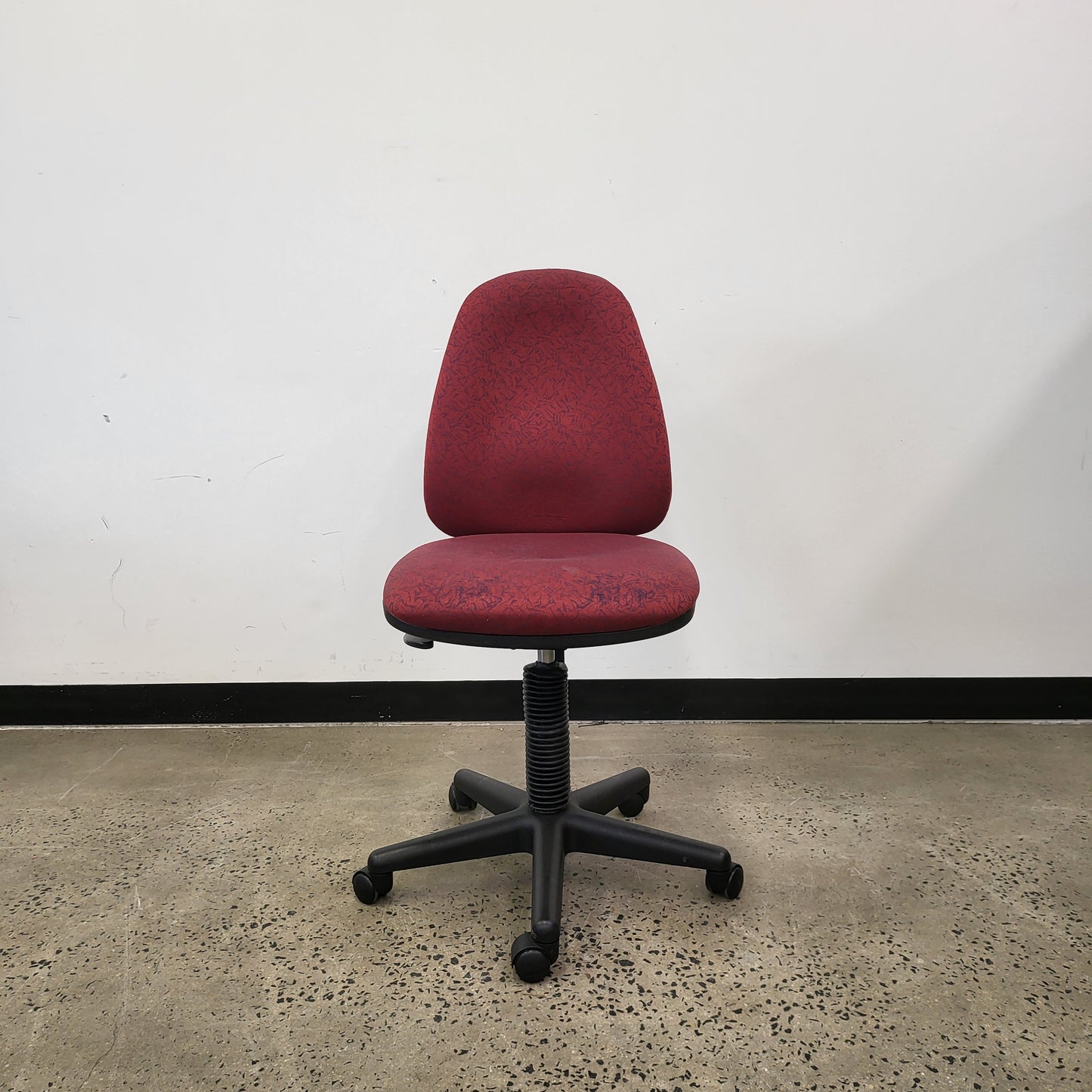 Burgundy Office Chair