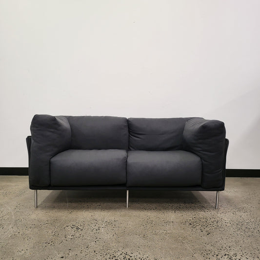 Schiavello Sofa in Charcoal Black