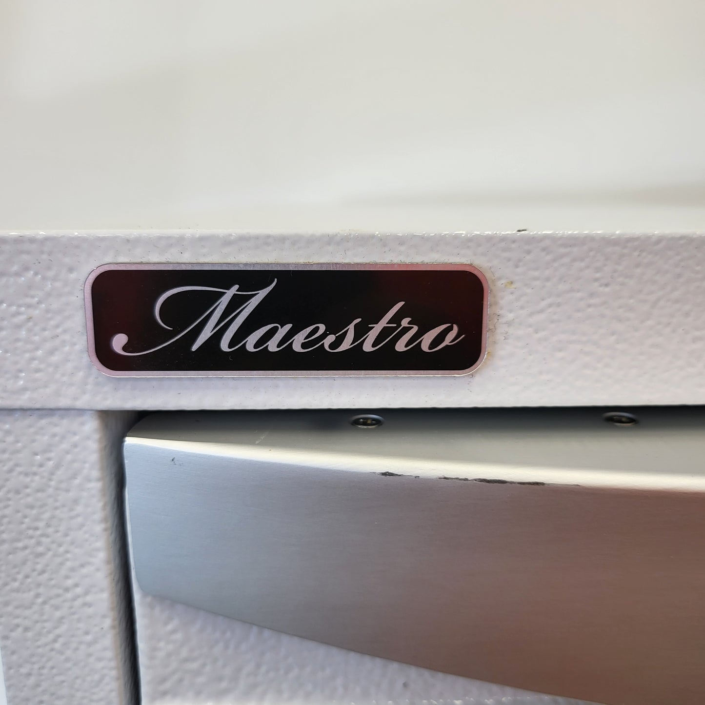 Maestro 4 Drawer Filing Cabinet in White