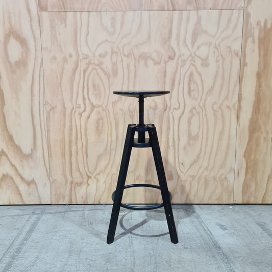 IKEA 'DALFRED' Black Barstool