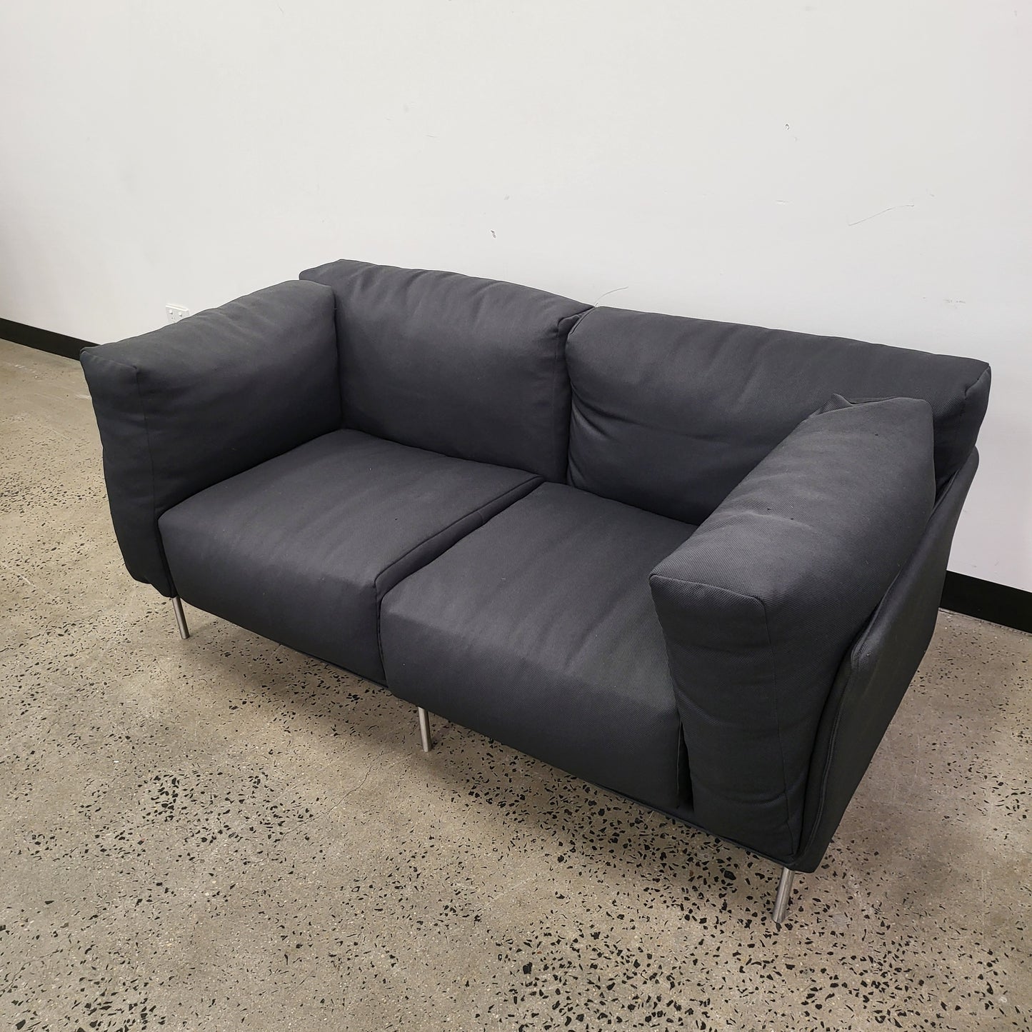 Schiavello Sofa in Charcoal Black