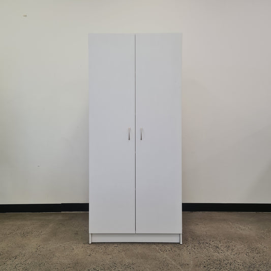 Two Door Cupboard in White