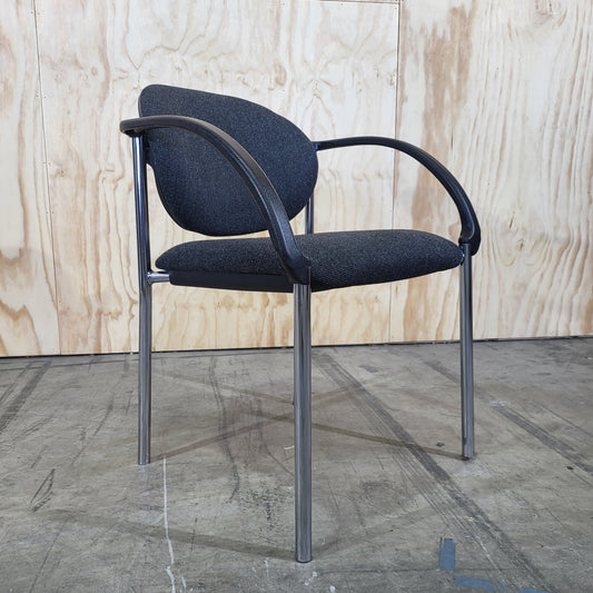 Visitor Chair With Silver Legs