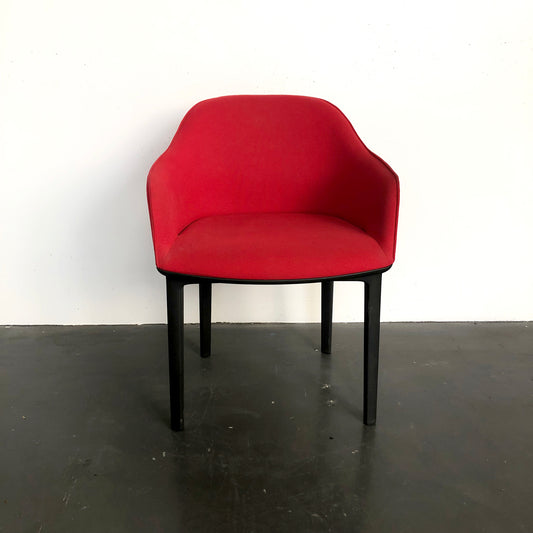 Vitra Red Softshell Tub Chair