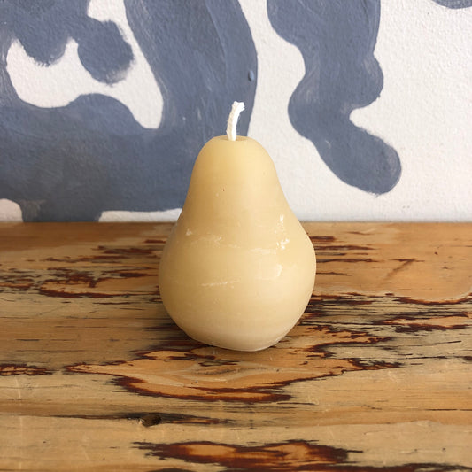 Candlestick Maker Beeswax Candle Pear