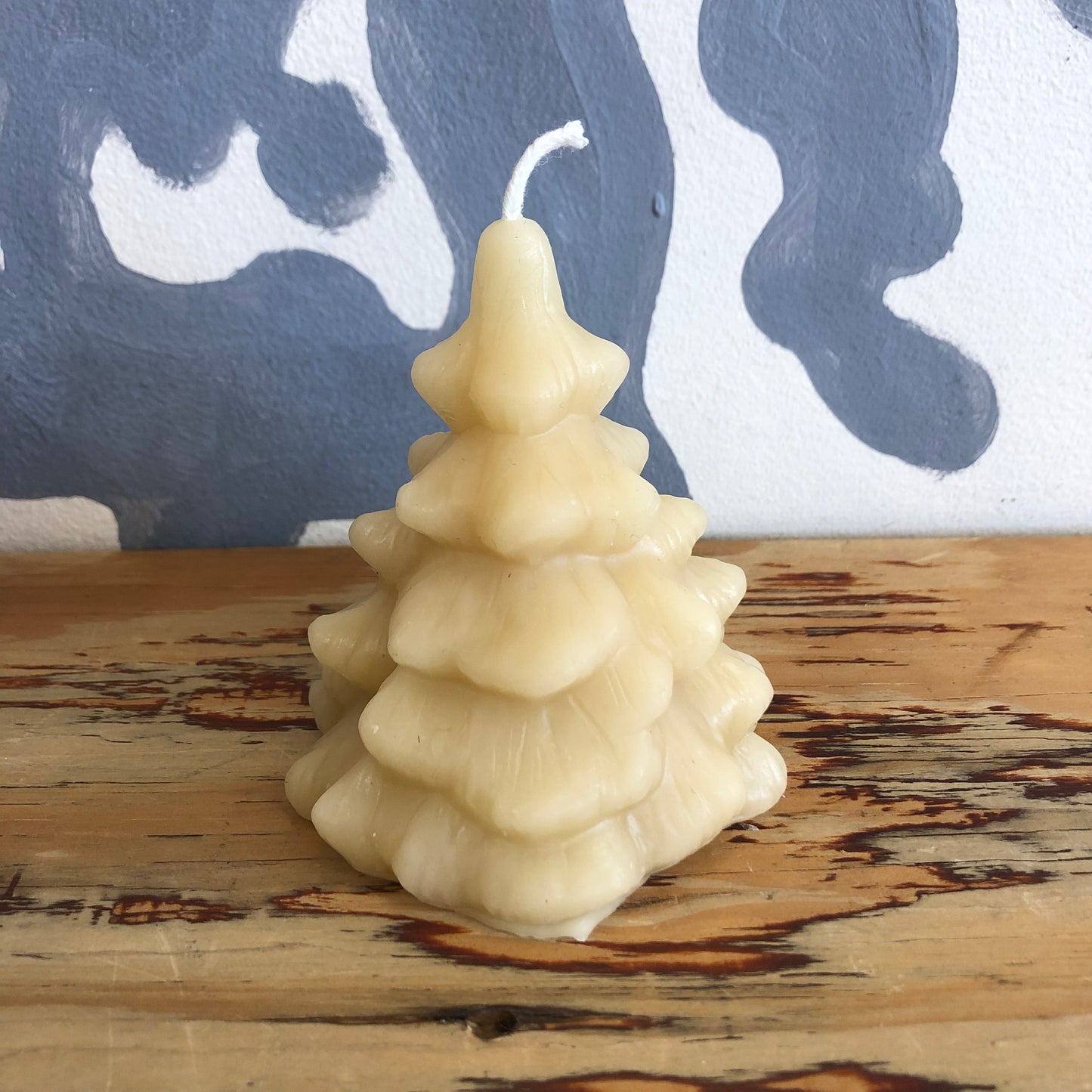 Candlestick Maker Beeswax Candle Pine Tree