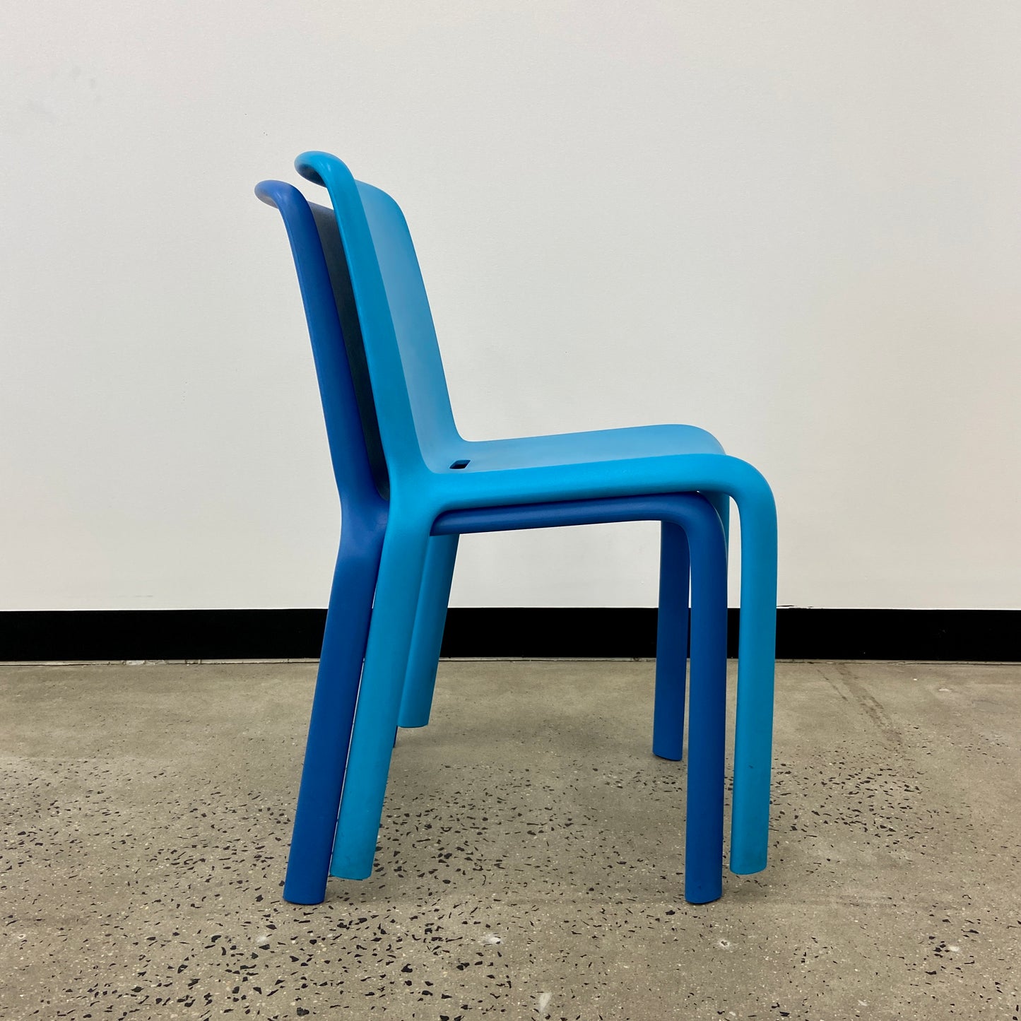 Pedrali Snow 300 Chair Blue