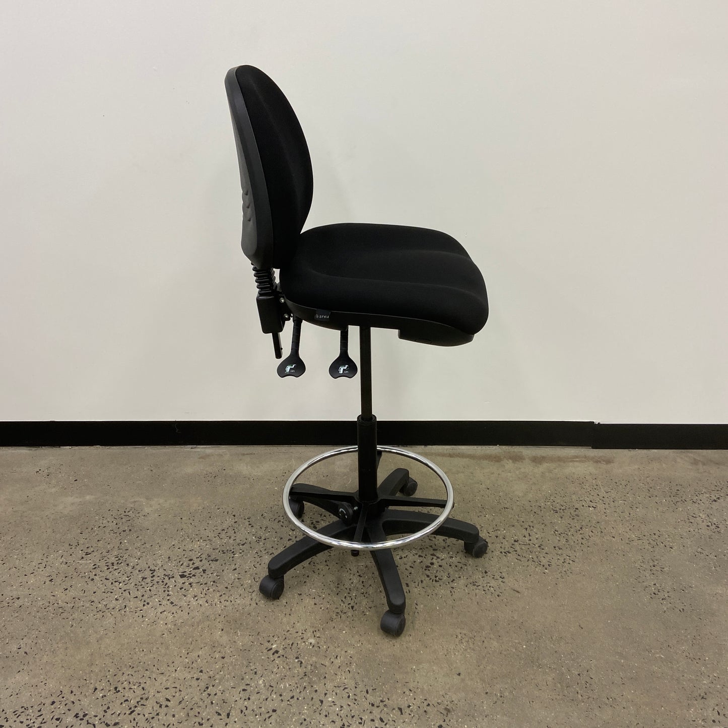 Style Drafting Office Chair Black