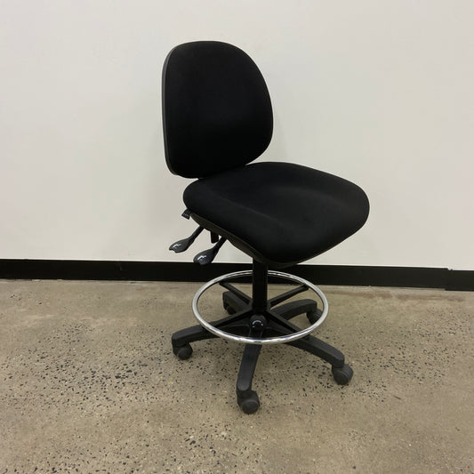 Style Drafting Office Chair Black