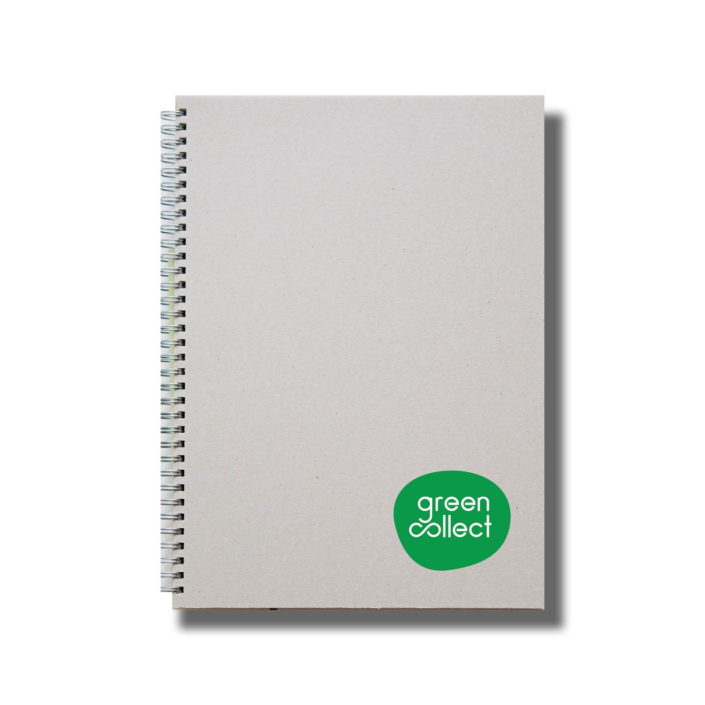 Green Collect Logo Upcycled Notebook A5