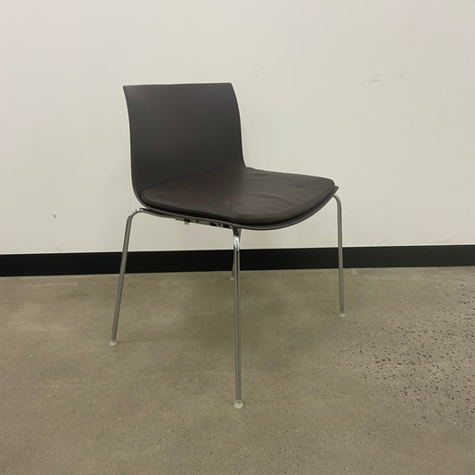 Arper Catifa Brown Plastic Chair